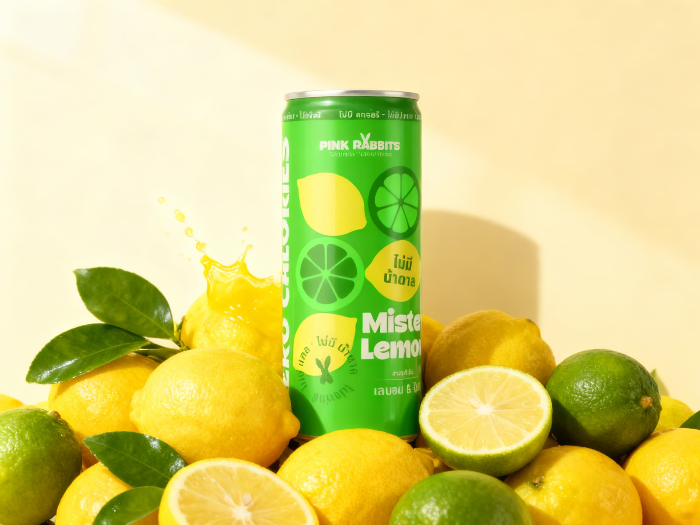 Mister Lemon can in fresh lemon • lime